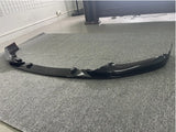 For BMW G30 G31 Front Spoiler lip MP Look Black Gloss