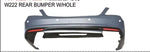 For Benz W222 AMG Body kit S63 AMG Bodykit