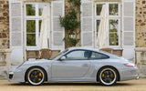 Front Spoiler Lip For Porsche 997 GTS Front bumper with lip Fiberglass