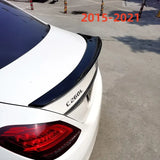 FOR BENZ W205 AMG C200 C180 C260 PSM rear spoiler gloss black 07-14 2015-2021