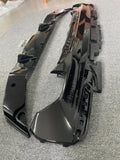 For BMW G30 MP Rear diffuser gloss black