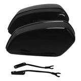 Motorcycle Gloss Black Saddlebags Bags For Harley Softail Low Rider ST FXLRST 2022-2024