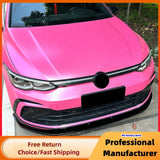 for 2020-2023 Volkswagen Golf MK8 Golf 8 GTI GTD GTE R-Line front bumper lip spoiler diffuser splitter chin trim protector