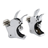 Motorcycle 39mm Quick Release Windscreen Clamps For Harley-Davidson Dyna Sportster Custom