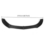Carbon Fiber W205 Front Bumper Lip for Mercedes Benz C-Class  C205 C43 15-17