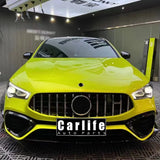 Car Body Kit For Mercedes Benz W118 CLA200 CLA300 Change To CLA45 Model Include Front Rear Bumpers Grille And Rear Diffuser