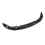 V Style Carbon Fiber Front bumper Lip for BMW 3 Series F80 M3 4Series F82 F83 M4 2014-2017 FRP black unpainted