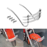 Motorcycle Front Fender Bumper Grill Cabbage Cutter For Harley Softail Springer Standard FXST