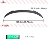 Carbon Fiber Car Rear Trunk Racing Spoiler Wings For BMW 8 Series G15 F92 M8 840i Coupe 2-Door 2018-2022 Rear Boot Lid Wing Lip