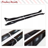 For Tesla Model 3 2023 2024 4PCS Car Side Skirts Side Bumper Extention Splitter Trims Body Kits ABS Glossy Black Racing Aerokits