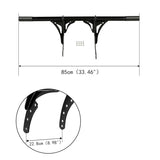 Front Rear Highway Engine Guard Crash Bar Fit For Harley Softail Low Rider Street Bob 18-24