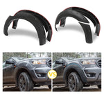 Wheel Arch Protector Fender Flares For Ford Ranger T7 2015 2016 2017 2018 Double Cabin 6" Mudguard 4X4 Car Accessories
