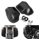 Motorcycle Lower Vented Leg Fairing Glove Box For Harley Touring Street Glide Ultra Road King 2014-2024 2021 2020 2019 2018