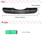 Carbon Fiber Rear Diffuser for BMW X5 F15 xDrive35i xDrive50i M Sport Utility 4-Door 2014-2018 Rear Diffuser Vent Trim Lower Lip
