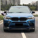 For BMW X6 F16 Set Body Kit Upgrade to X6M Style PP Bumpers Grille Complete Side Skirts Front Lip Rear Diffusers