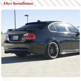 Carbon Fiber Car Roof Window Spoiler Auto Wing Lip for BMW 3 Series E92 325i  Coupe 2007 - 2013 Car Rear Top Extension Spoiler