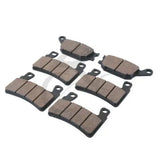 6 PCS Motorcycle Rear Front Brake Pads For HONDA CBR 600 F4 F4i Sport CBR 929 RR-FIREBLADE CBR900 RR VTR 1000 SP-1 (SP45)