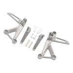 Motorcycle Passenger Foot Pegs Footrests Bracket Set For Honda CB500F CBR500R 2016-2024