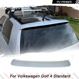 Car Parts PU Gray Rear Roof Spoiler For for Volkswagen VW Golf 4 MK4 Standard 1998-2004 Rear Roof Wing Spoiler Car R32 Styling