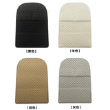 Car Anti Kicks Pad With Organizer Pocket Leather Universal Seat Back Leather Protector Cover Waterproof Backseat Child Kick Mats