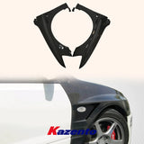 For Mitsubishi EVO 8 9 Lancer Evolution Vented Front Fender Carbon Fiber