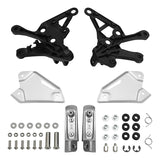 Motorcycle Front Driver Foot Pegs Pedals Bracket For Kawasaki Z900 Z 900 ABS 2017-2024 2023