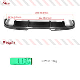 Carbon Fiber / FRP Auto Car Rear Bumper Diffuser Lip for Audi TTS Bumper 2008 - 2014 TT 2013 2014 Bumper Guard Spoiler Body Kits