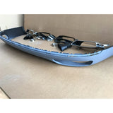 Exhaust Pipe W12 Rear Bumper Diffuser Applies For audis A8 2011-2012-2014