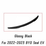 Rear Trunk Lid Ducktail Spoiler Wings Exterior Tuning Accessories Part for BYD Seal 2022 2023 Tail Fixed Wing Spoiler Diffuser