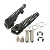 Motorcycle Front Footrests Foot Pegs Pedal For Kawasaki Ninja ZX6R ZX636 ZX9R ZX10R Z1000 Z800 ZR800