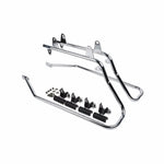Motorcycle Hard Saddlebags Saddle Bags Conversion Brackets For Harley Softail Fatboy FLST 1984-2017