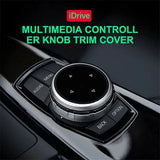 Car Multimedia Big Knob Covers Button Trim Control For BMW F10 F20 F30 IDrive