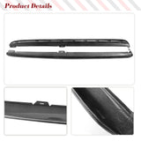 Carbon Fiber /PP Matte Black Car Side Skirt Extension Lips Racing Body Kits Apron for Volkswagen VW Golf MK6 GTI 2010-2013
