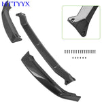 For Audi A4 S4 B9 S-Line 2017 2018 2019 Front Bumper Splitter Spoiler Lip