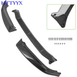 For Audi A4 S4 B9 S-Line 2017 2018 2019 Front Bumper Splitter Spoiler Lip