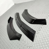 C117 W117 Front Bumper Lip Diffuser BodyKits Spoiler Splitter Tuning For Mercedes Benz CLA Class CLA180 200 220 260 2016-2019