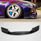 VACOMUL Carbon Fiber Front Bumper Lip Chin Spoiler Covers For BMW 5 Series F10 M5 Sedan 3D Style 2012-2016 FRP Protect Covers