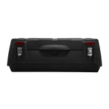 96L ATV Rear Passenger Backrest Cargo Storage Helmet Trunk Box Luggage Lounger