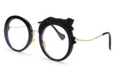 Leopard Round Frame Sunglasses