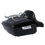 Motorcycle King Pack Trunk Pad Top Mount Rack Plate For Harley Tour Pak Sport Glide FLSB 2018-2024