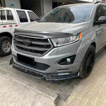 For Ford Edge Front Bumper Split Lip Body Kit Spoiler Diffuser Deflector 2015-2022 High Quality Sports Modification Accessory