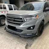 For Ford Edge Front Bumper Split Lip Body Kit Spoiler Diffuser Deflector 2015-2022 High Quality Sports Modification Accessory