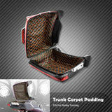 Motorcycle King Tour Pak Trunk Carpet Liner For Harley Touring Road King Road Glide Electra Glide CVO Limited FLHR 2014-2022