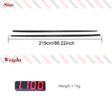 Carbon Fiber Side Skirts  Extension Lip for BMW 5 Series G30 M Sport F90 M5  2018-2022 Car Door Panels Side Trim Extensions