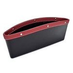 1 PCS Storage Organizer Box Caddy Car Seat Gap Pocket Holder Bag Case Car Pocket PU Leather Car Seat Slit Pocket Car Accessories