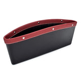 1 PCS Storage Organizer Box Caddy Car Seat Gap Pocket Holder Bag Case Car Pocket PU Leather Car Seat Slit Pocket Car Accessories