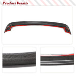 Real Carbon Fiber Car Rear Trunk Spoiler Wing for Audi TT Quattro Mk1 Type 8N 1998-2006 Rear Trunk Racing Spoiler Wing Lip