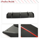 Real Carbon Fiber Rear Bumper Diffuser Lip Spoiler  for Porsche Macan 2022 2023 GTS Sport Utility Car Rear Diffuser Lip Car Part