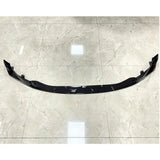 Car Front Bumper Lip Spoiler for BMW 3 4 Series G80 G82 G83 M3 M4 2021 + ABS Gloss Black Front Chin Splitter BodyKit Accessories