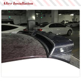 Carbon Fiber Car Rear Roof Wing Tail Racing Spoiler Wing for Audi A1 8X PQ25 2 Door Hatchback 2010-2016 Car Styling Accessories
